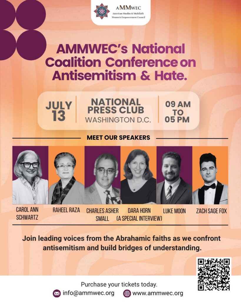 AMMWEC to Host National Coalition Against Antisemitism & Hate Conference in Washington, D.C.