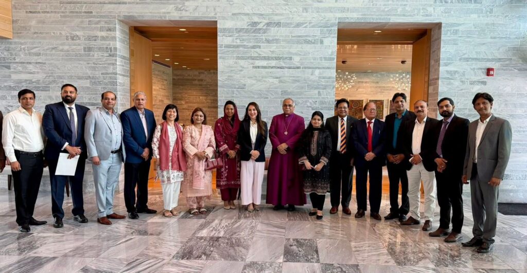 Archbishop Dr Azad Marshall Offers Reflections and Prayer at U.S. Embassy Luncheon Celebrating 250 Years of the United States