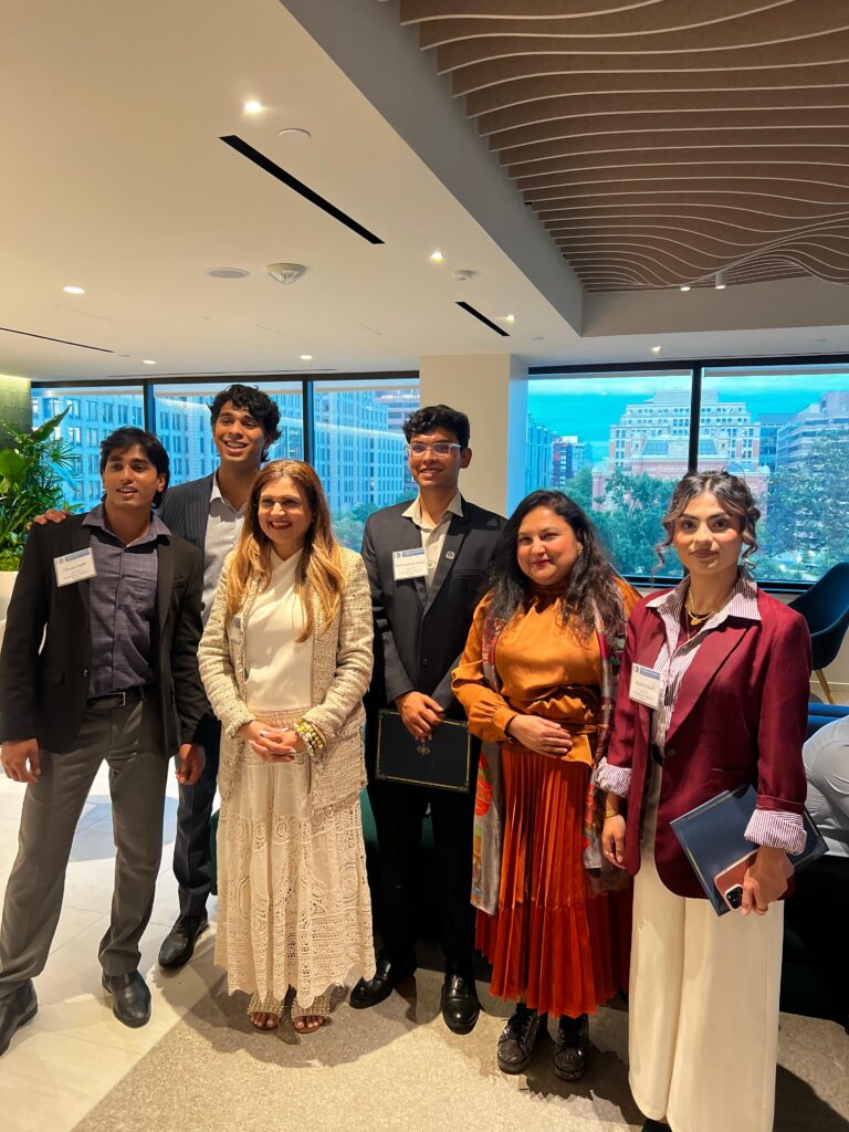 AMMWEC Celebrates Sunbul Ahadi’s Internship at the Eisenhower Institute